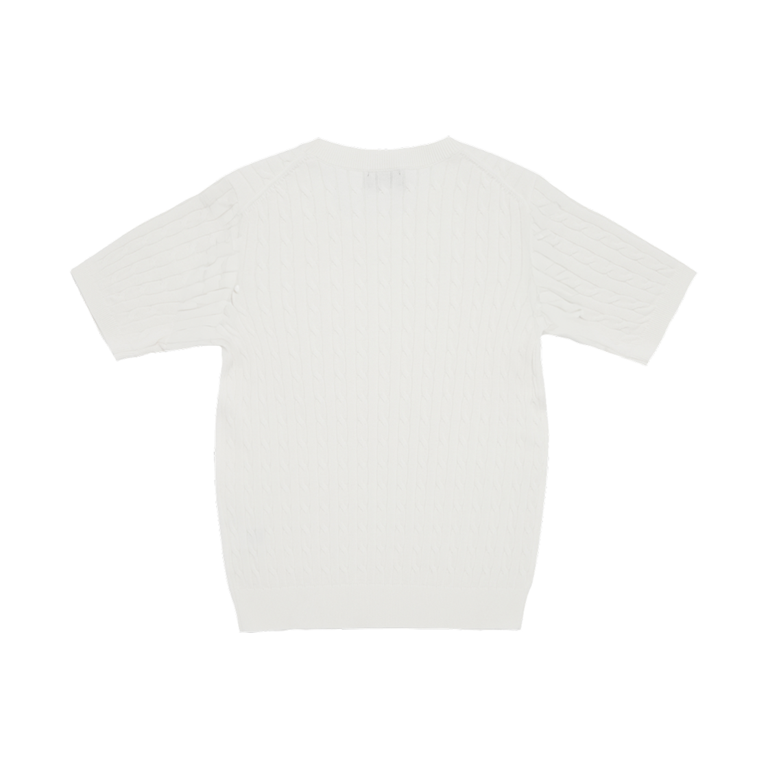 (W) 노스페이스 홀리데이 숏슬리브 스웨터 아이보리 - 25SS((W) The North Face Holiday S/S Sweater Ivory - 25SS) - 2