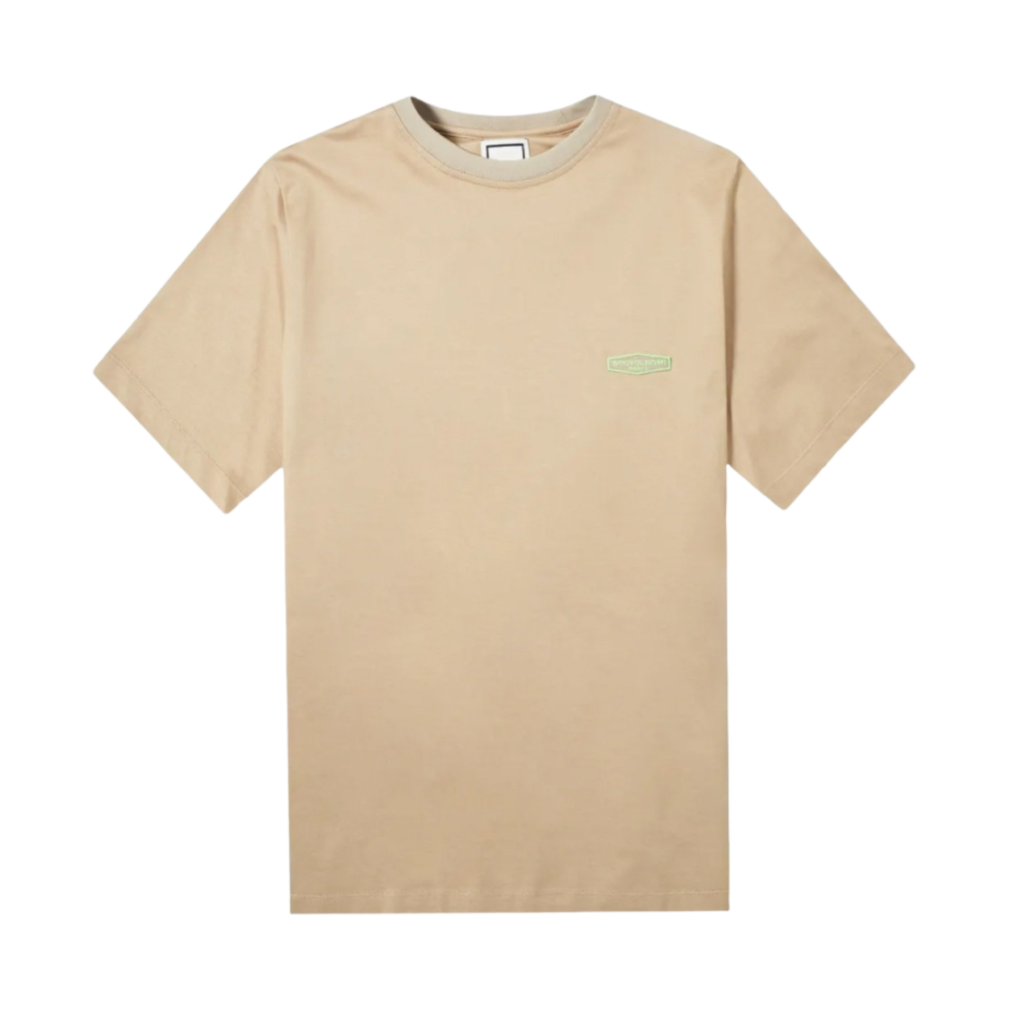 우영미 그린 백로고 티셔츠 베이지 - 21SS(Wooyoungmi Green Back Logo T-Shirt Beige - 21SS) - 2