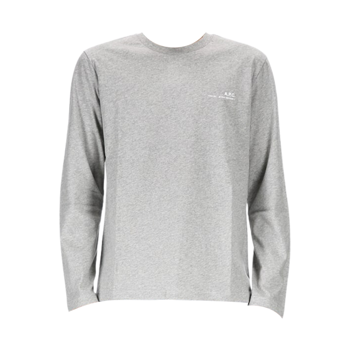 COFBT-H26285-PLA A.P.C. Item T-Shirt Heather Grey