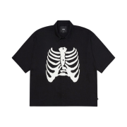 Vans x Mark SBTG Skelleton Short Sleeve Shirt Black