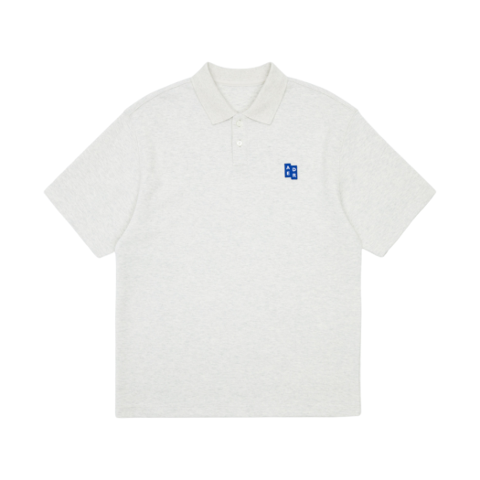 BMSGFYTS0201OT/BO42FYPL0201OT Ader Error Sig; TRS Tag Polo T-Shirt 01 Oatmeal