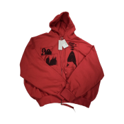 Undermycar Salud Archive Hommage Patch Hood Zip-Up Salsa - 23SS