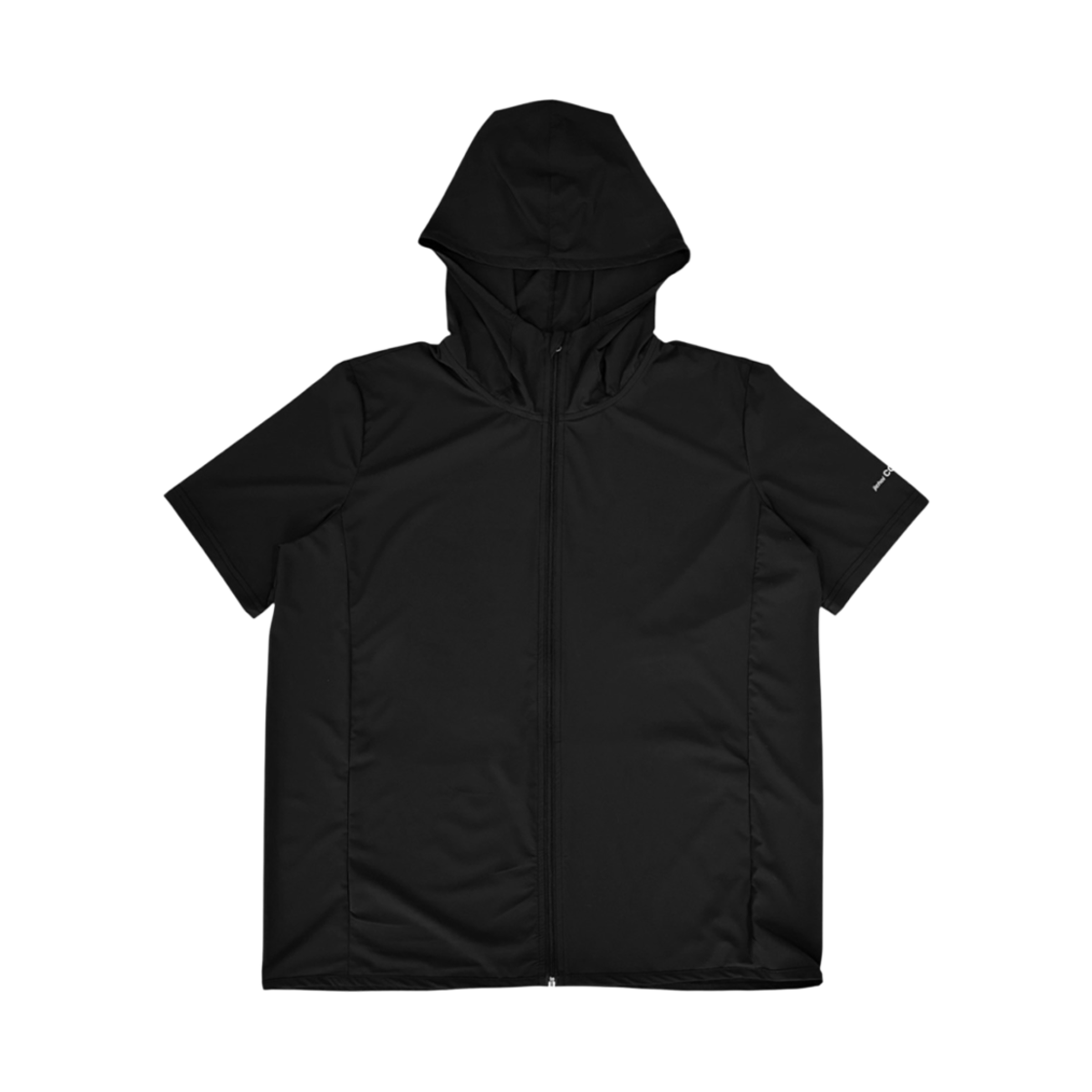 (W) 지초이 데일리 워터프루프 집 후드 블랙((W) Jichoi Daily Waterproof Zip Hoodie Black)