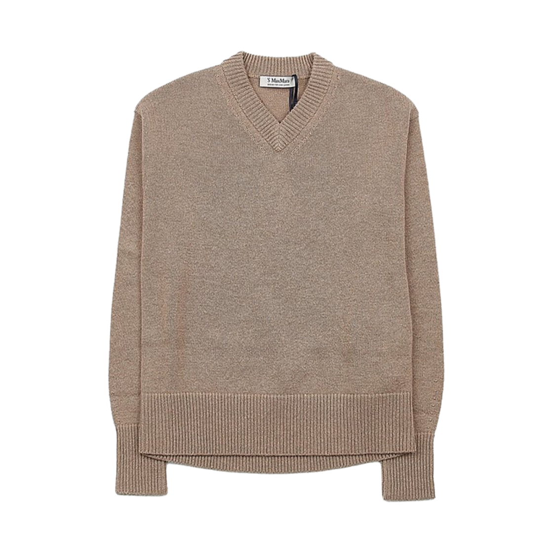 GENZANA-003 (W) S Max Mara Genzana Wool Knit Beige