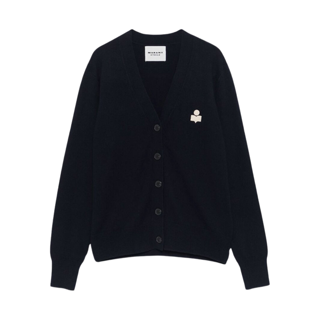 (W) 이자벨 마랑 카리나 가디건 미드나잇 - 25SS((W) Isabel Marant Karina Cardigan Midnight - 25SS)