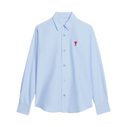(W) AMI de Coeur Oxford Shirt Sky Blue