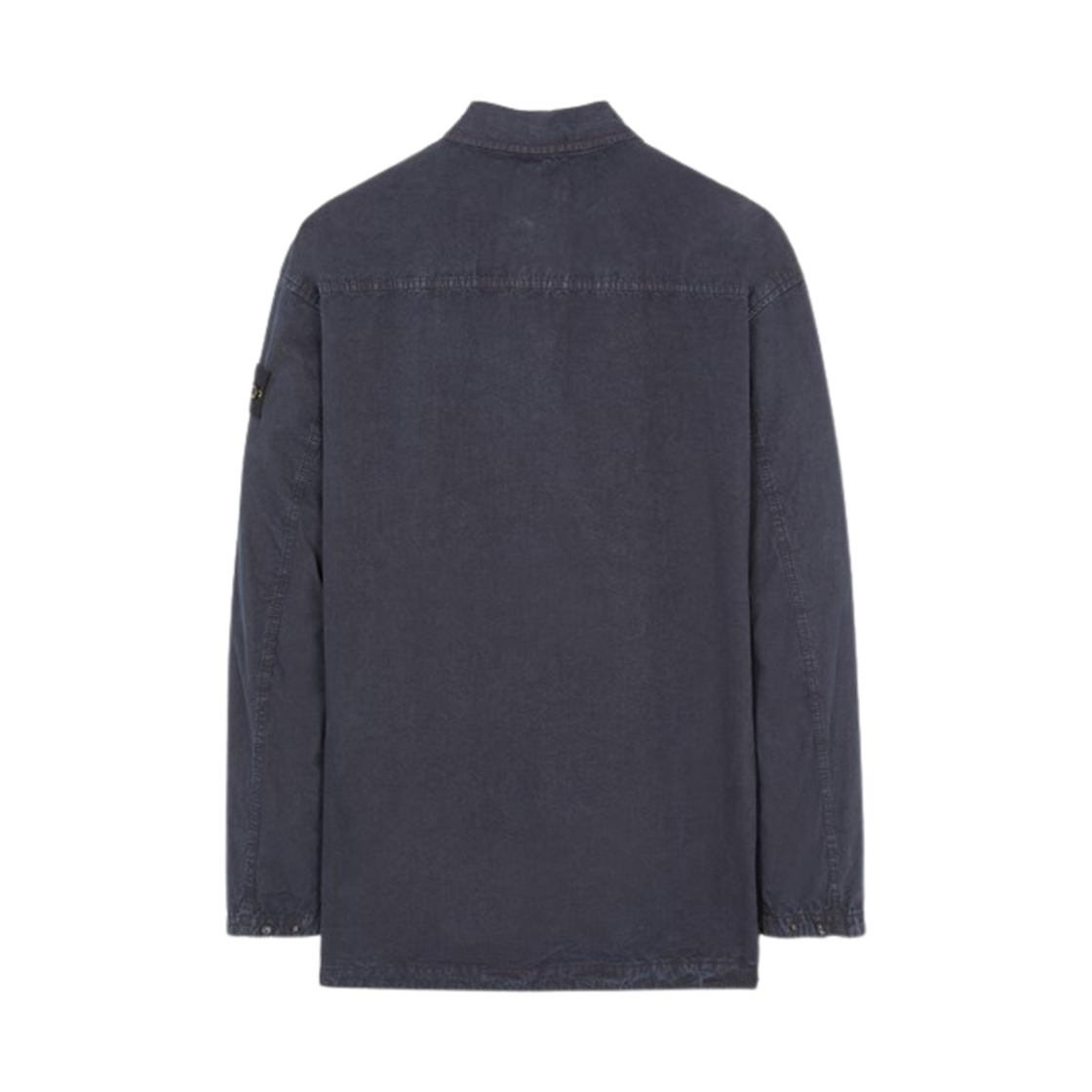 스톤 아일랜드 112Wn 브러쉬드 코튼 캔버스 가먼트 다이드 오버셔츠 네이비 블루 - 23FW(Stone Island 112Wn Brushed Cotton Canvas Garment Dyed Overshirt Navy Blue - 23FW) - 2