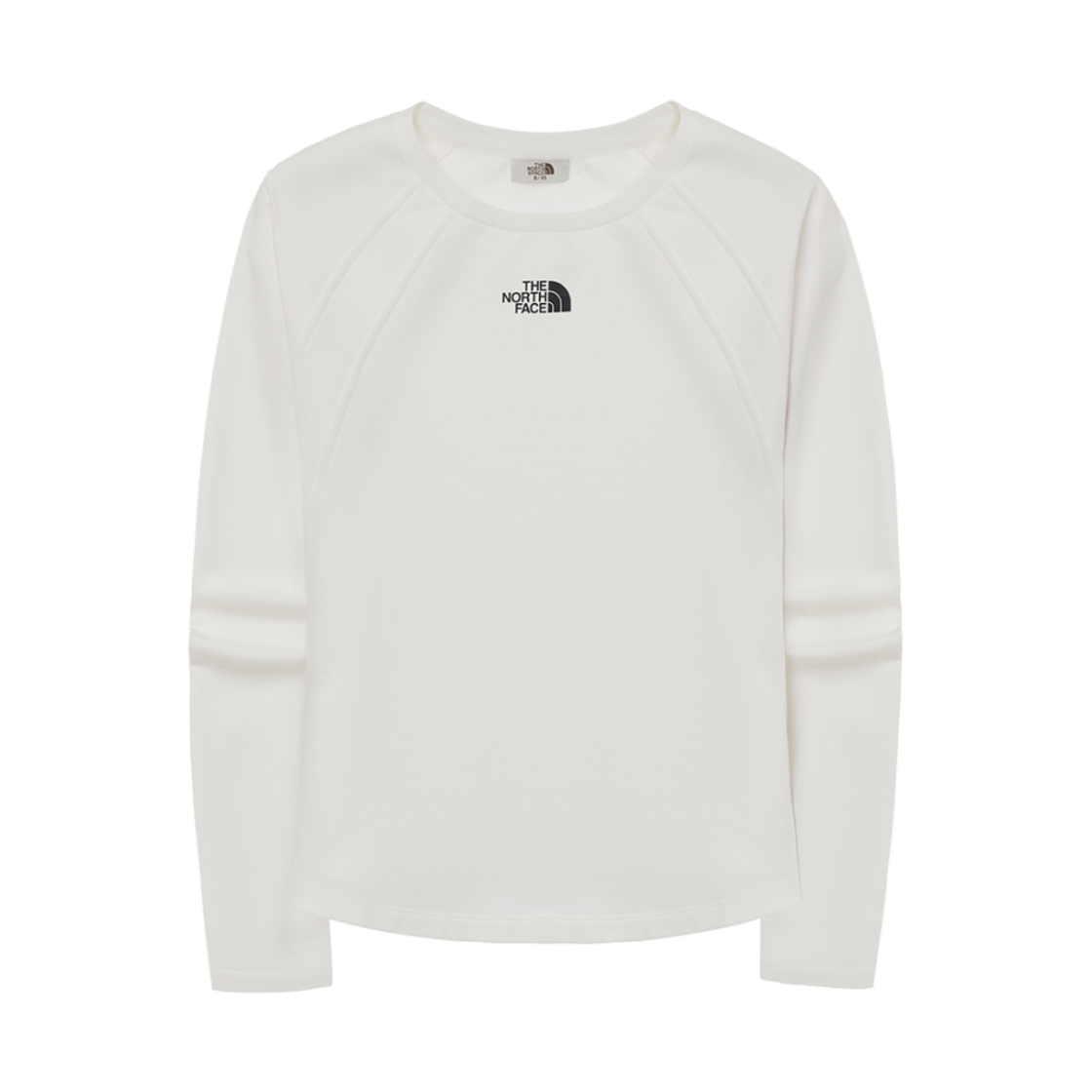 NT7TR30J (W) The North Face Delphie L/S Round T-Shirt Ivory - 25SS
