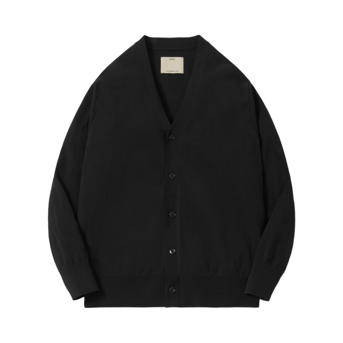 포터리 컴포트 가디건 블랙(Pottery Comfort Cardigan Black)