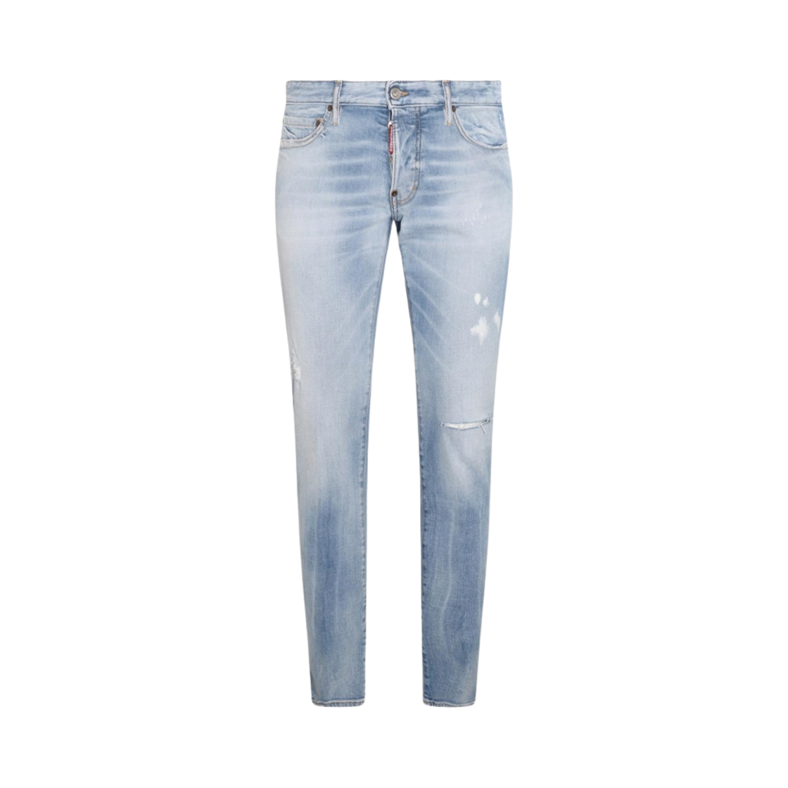 S74LB1352S30663470 Dsquared2 Washed Out Effect Denim Jeans Blue