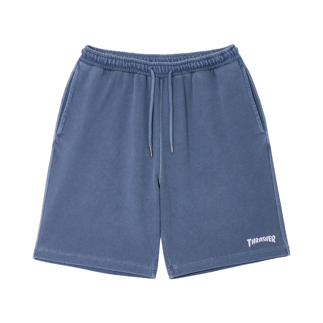 트레셔 매거진 피그먼트 스웻 쇼츠 네이비(THRASHER Magazine Pigment Sweat Shorts Navy)