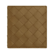 Bottega Veneta Intrecciato Slim Bi-Fold Wallet Acorn