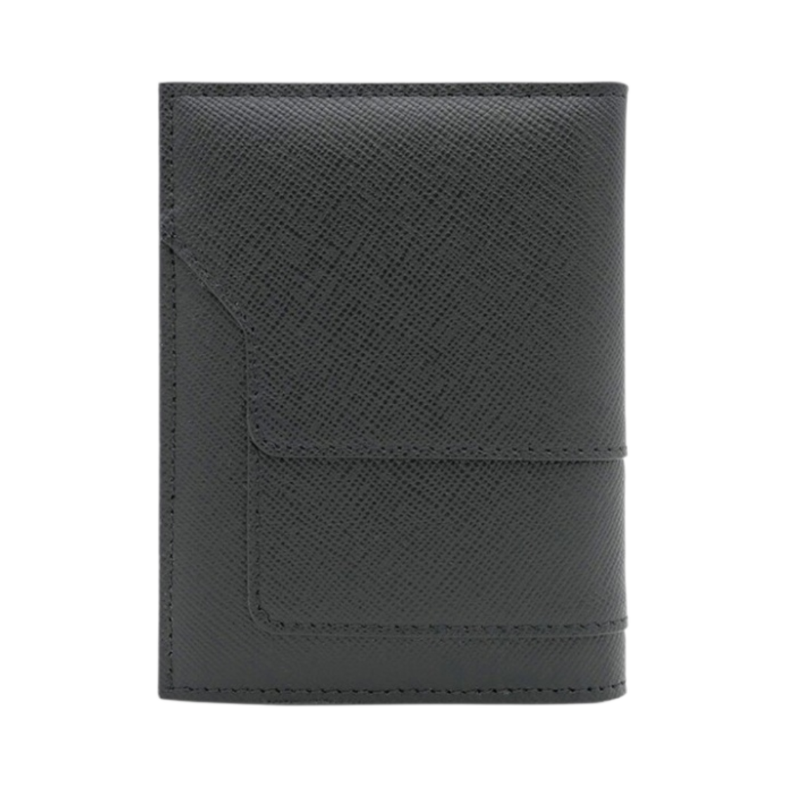 마르니 사피아노 레더 카드 홀더 블랙(Marni Saffiano Leather Card Holder Black) - 3
