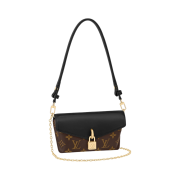 Louis Vuitton Padlock on Strap Monogram Black