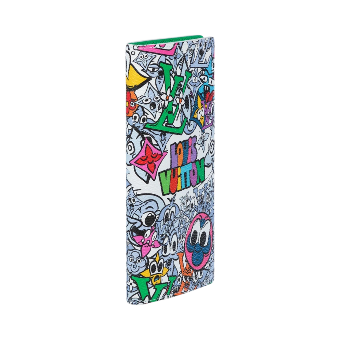 루이비통 브라짜 월렛 모노그램 코믹 코티드 캔버스 그린(Louis Vuitton Brazza Wallet Monogram Comics Coated Canvas Green) - 2