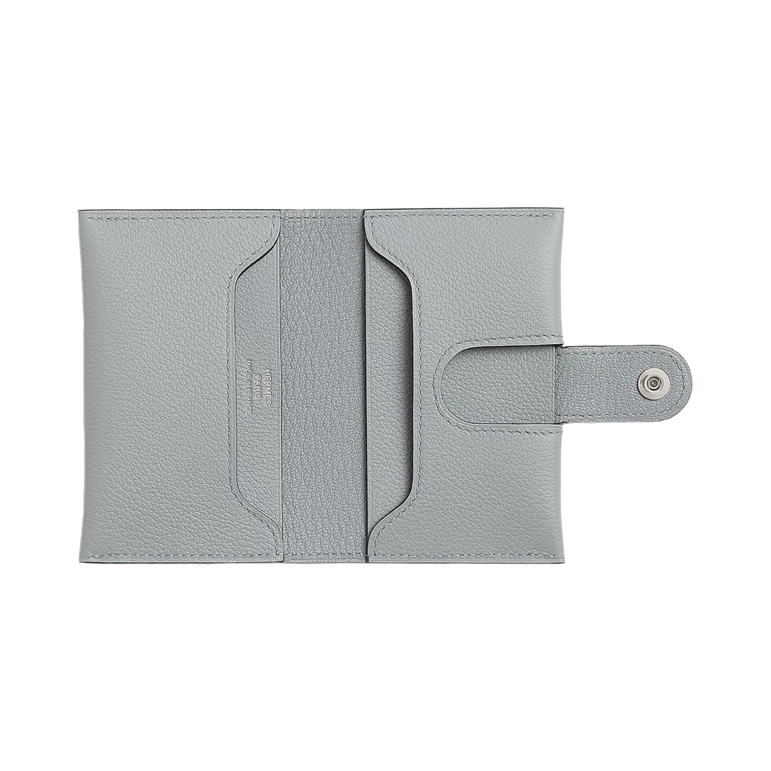 에르메스 R.M.S 카드 홀더 에버컬러 & 팔라듐 하드웨어 블루 글라시에(Hermes R.M.S Card Holder Evercolor & Palladium Bleu Glacier) - 2