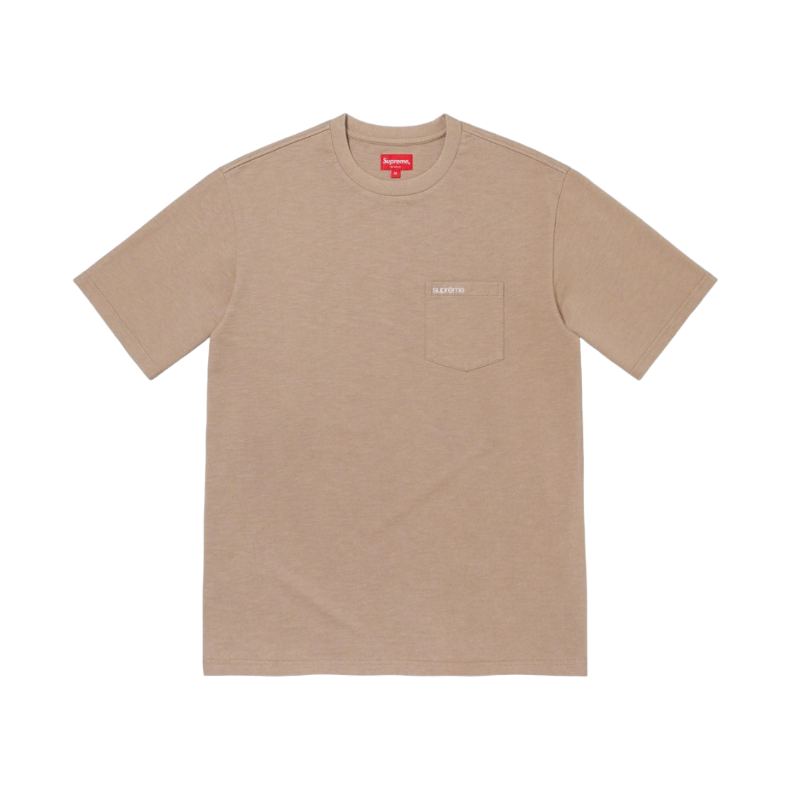 슈프림 S/S 포켓 티셔츠 토프 - 23SS(Supreme S/S Pocket T-Shirt Taupe - 23SS) - 1