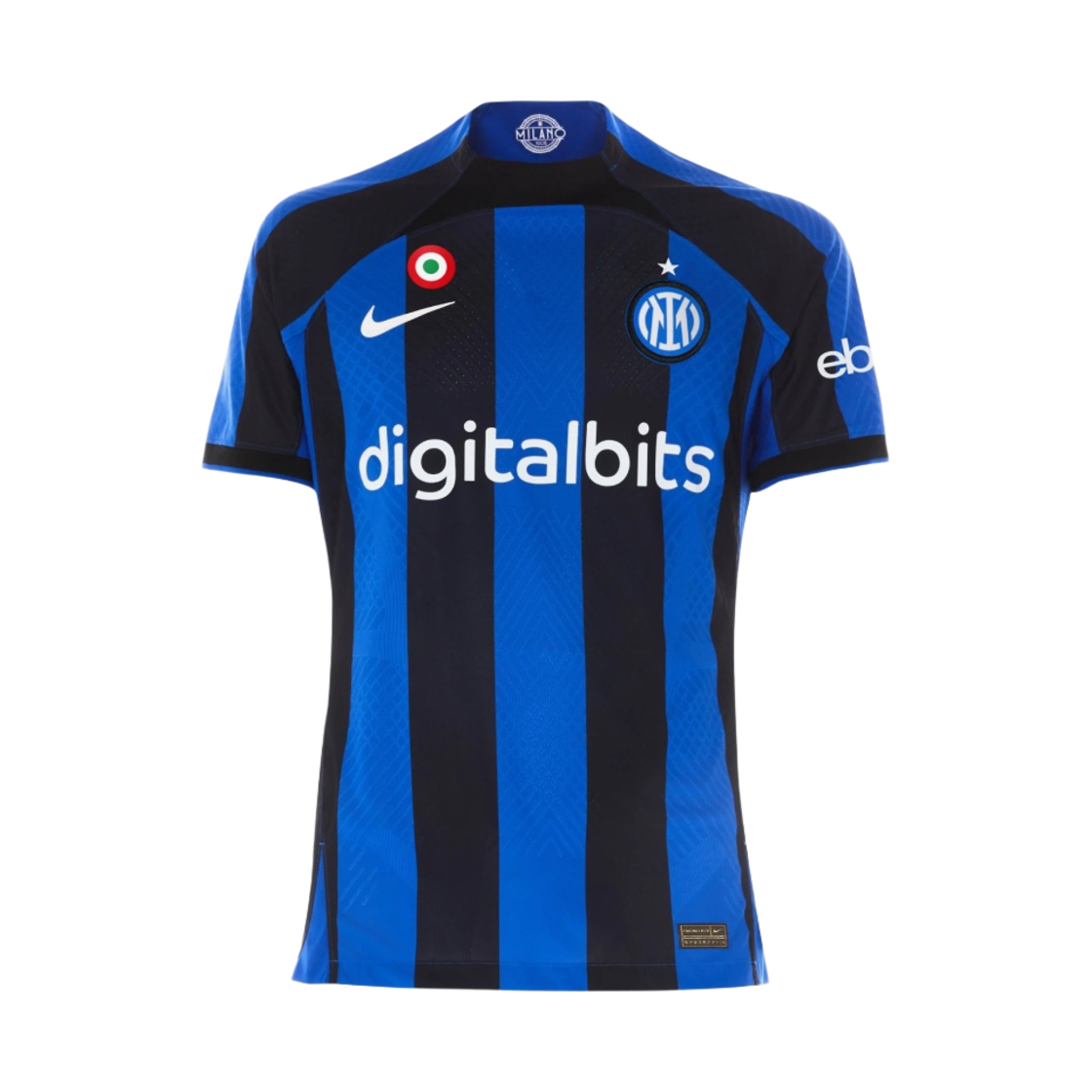 나이키 인터 밀란 2022/23 매치 홈 드라이핏 ADV 저지 리옹 블루 블랙 (코카르다 패치 버전)(Nike Inter Milan 2022/23 Match Home Dri-Fit ADV Jersey Lyon Blue Black (Coccarda Patch Ver.))