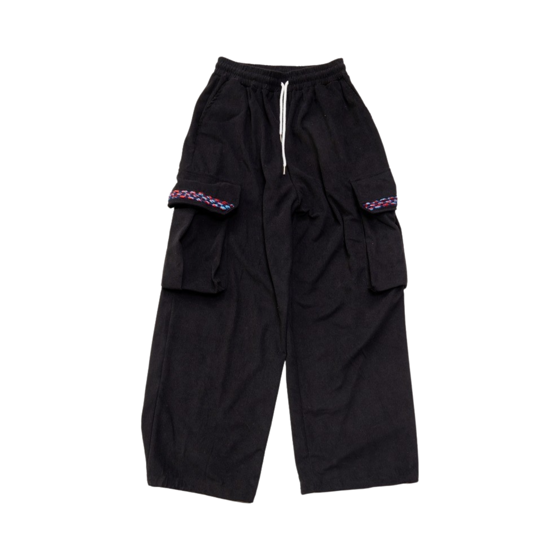 GT23WT12 BK The Greatest Corduroy Banding Pants Black