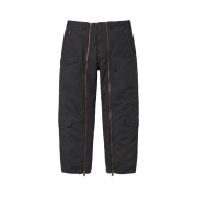 Supreme x Alpha Industries Cotton Twill Flight Pants Black - 23FW