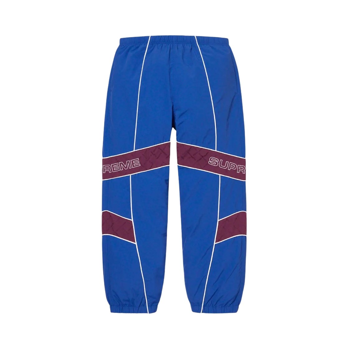 슈프림 자카드 패널 트랙 팬츠 로얄 - 22FW(Supreme Jacquard Panel Track Pants Royal - 22FW) - 1