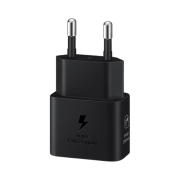 Samsung 25W PD Charger Power Saving Type Include USB-C Cable Black (Korean Ver.)