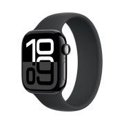 Apple Watch Series 10 42mm Cellular Jet Black Aluminium Case with Solo Loop Black (Korean Ver.)