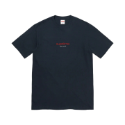 Supreme Classic Logo T-Shirt Navy - 22SS