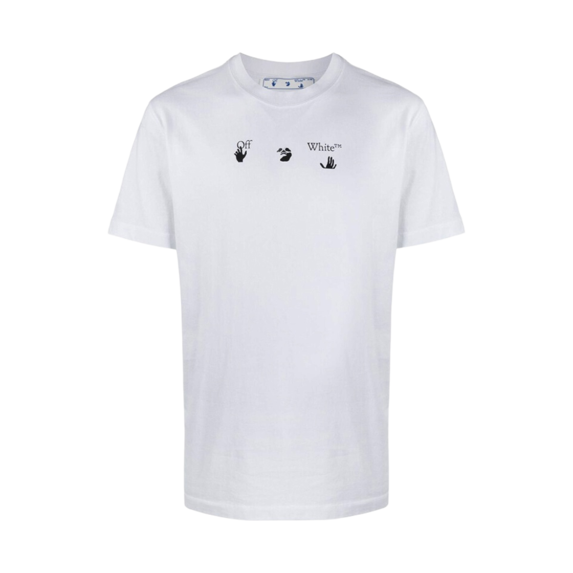 오프화이트 피스 월드와이드 슬림 숏슬리브 티셔츠 화이트 그린(Off-White Peace Worldwide Slim S/S T-Shirt White Green) - 1