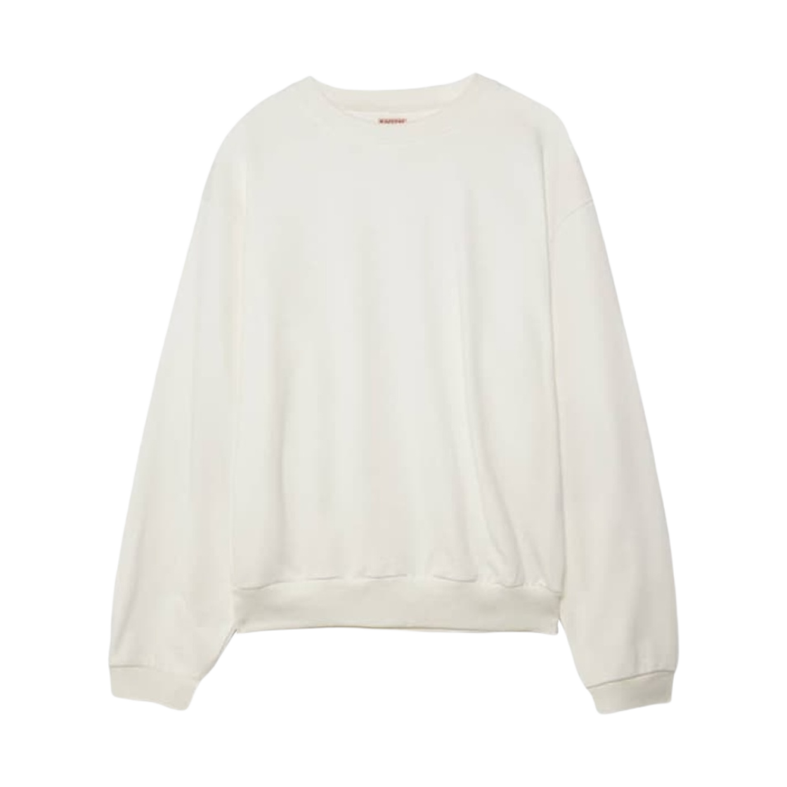 캐피탈 에코 플리스 크루넥 스웨트셔츠 레인보위 패치 화이트(Kapital Eco Fleece Crewneck Sweatshirt Rainbowy Patch White) - 2