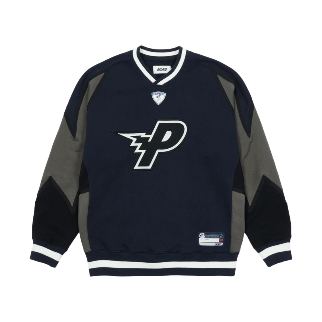 팔라스 볼트 크루넥 그레이 블랙 - 21FW