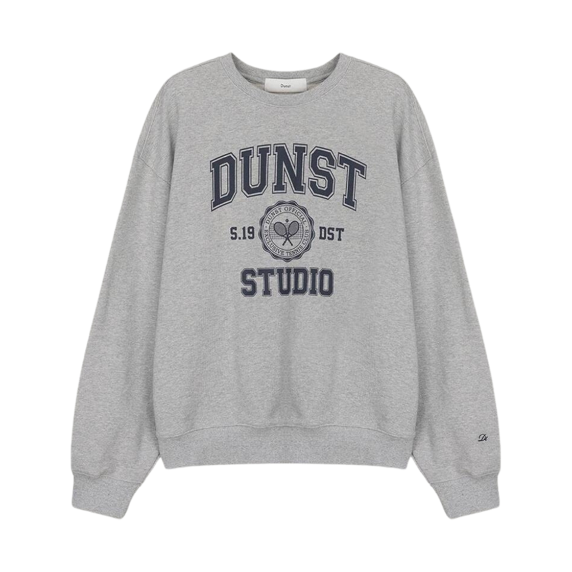 던스트 클래식 스포츠 스웨트셔츠 멜란지 그레이(Dunst Classic Sports Sweatshirt Melange Grey)