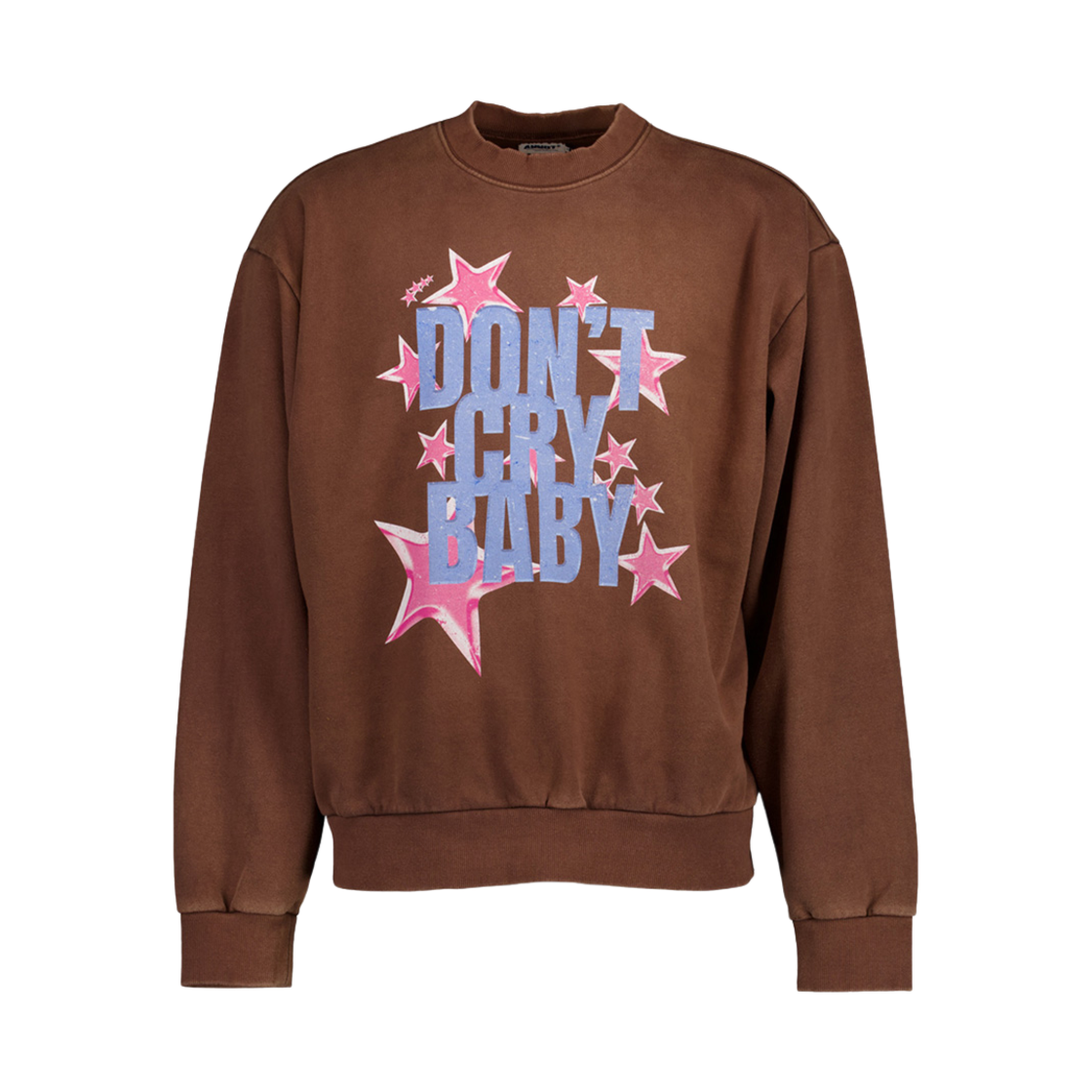 아노트 D.C.B 그래픽 빈티지 워싱 스웻셔츠 브라운(ANNOT D.C.B Graphic VTG Washing Sweatshirt Brown)