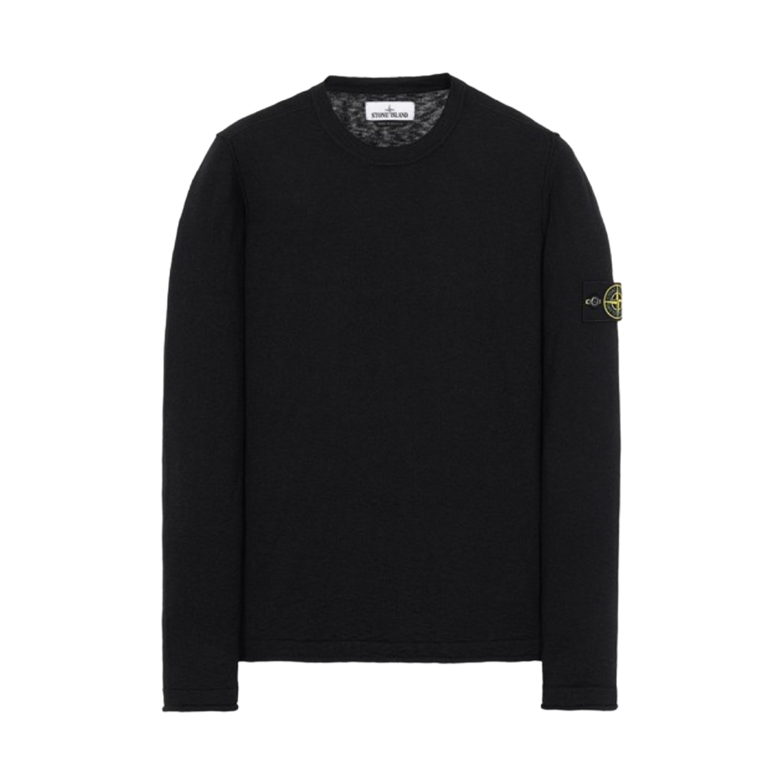 스톤 아일랜드 532B9 크루넥 니트탑 블랙 - 21SS(Stone Island 532B9 Crewneck Knit Black - 21SS)