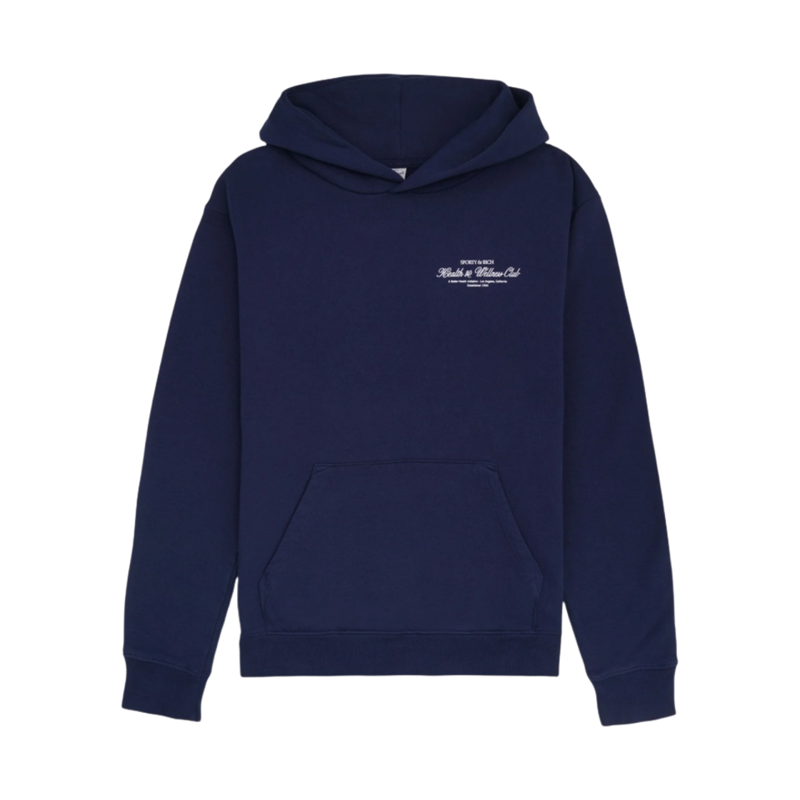 스포티 앤 리치 H&W 클럽 후드 네이비(Sporty & Rich H&W Club Hoodie Navy)