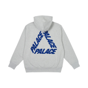 Palace P3 Felt Hood Grey Marl - 23FW