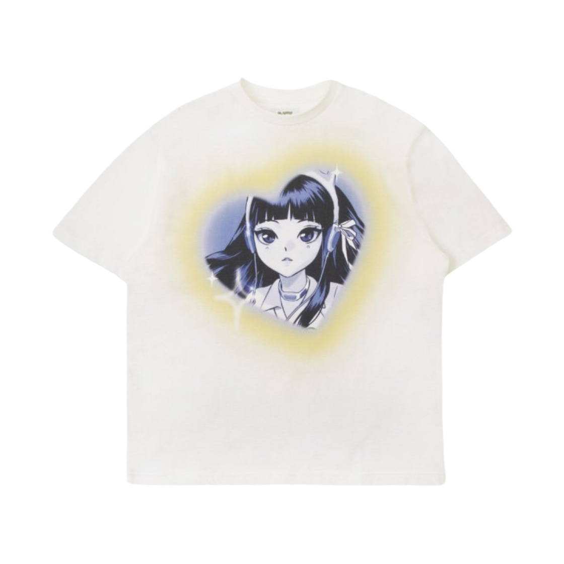 - NewJeans Get Up Short Sleeve T-Shirt Haerin White