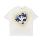 NewJeans Get Up Short Sleeve T-Shirt Haerin White
