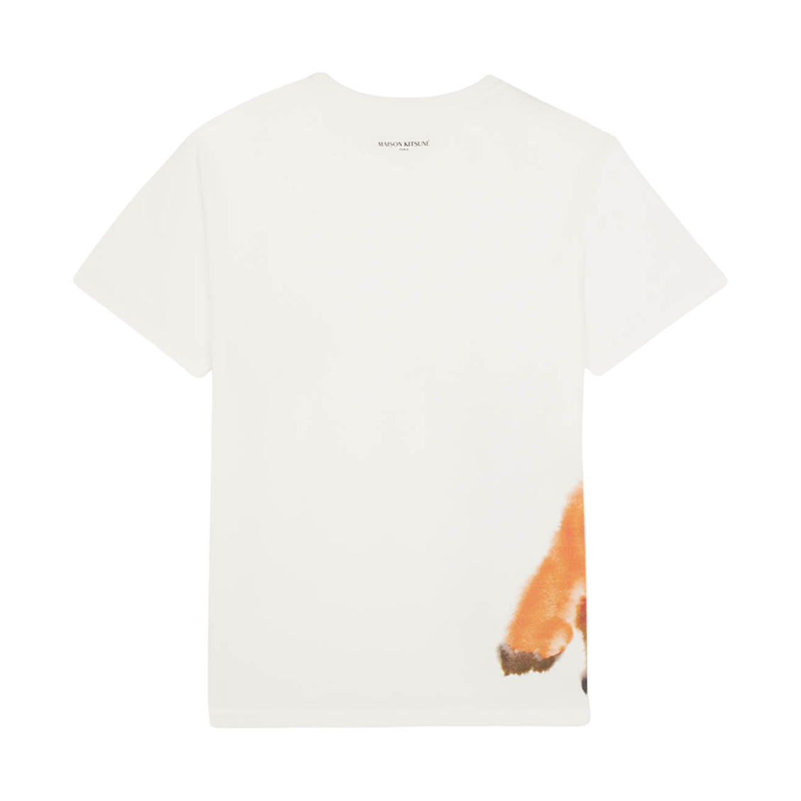 메종 키츠네 x 롭 밴 미에를로 폭스 릴렉스드 티셔츠 화이트(Maison Kitsune x Rop Van Mierlo Fox Relaxed T-Shirt White) - 2
