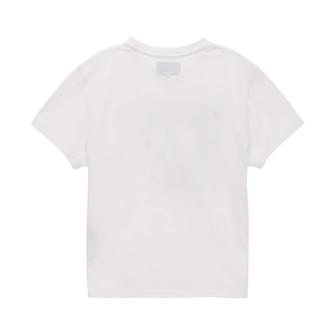 (W) 마뗑킴 씬 타이포 스탠다드 탑 화이트((W) Matin Kim Thin Typo Standard Top White) - 2