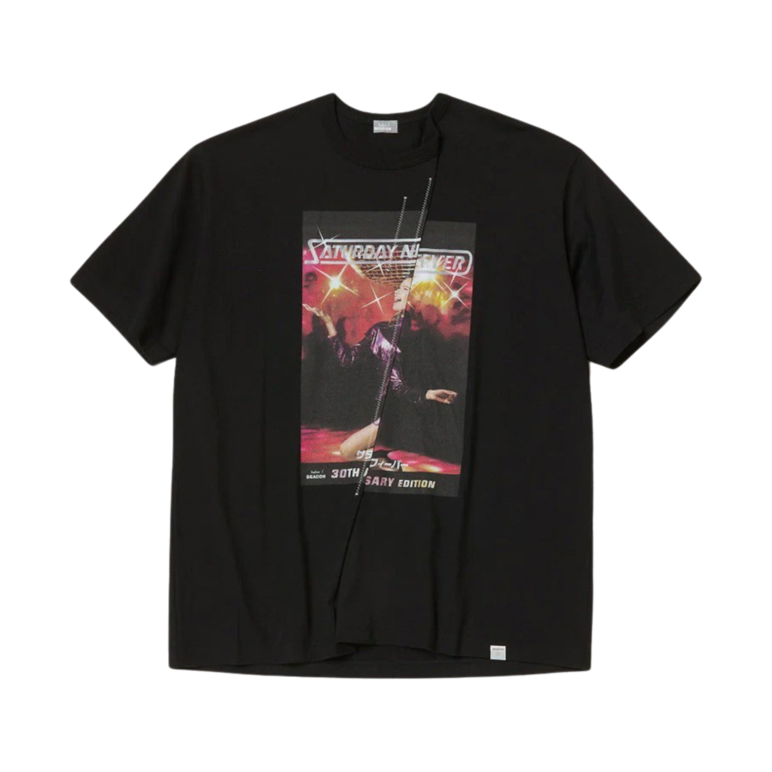 컬러비콘 24SS 티셔츠 블랙(Kolor Beacon 24SS T-Shirt Black)