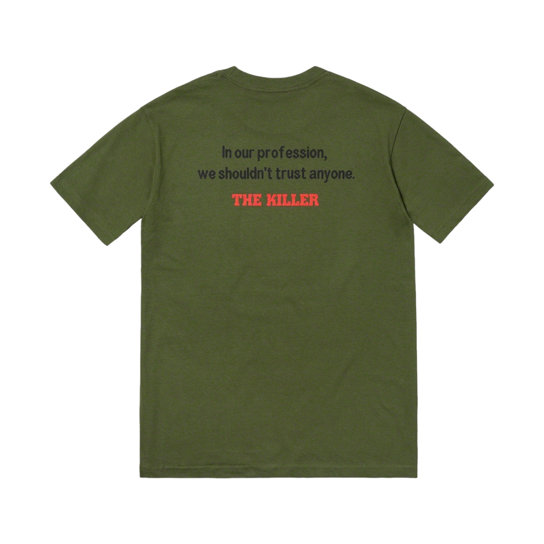 슈프림 더 킬러 트러스트 티셔츠 올리브 - 18FW(Supreme The Killer Trust T-Shirt Olive - 18FW) - 2