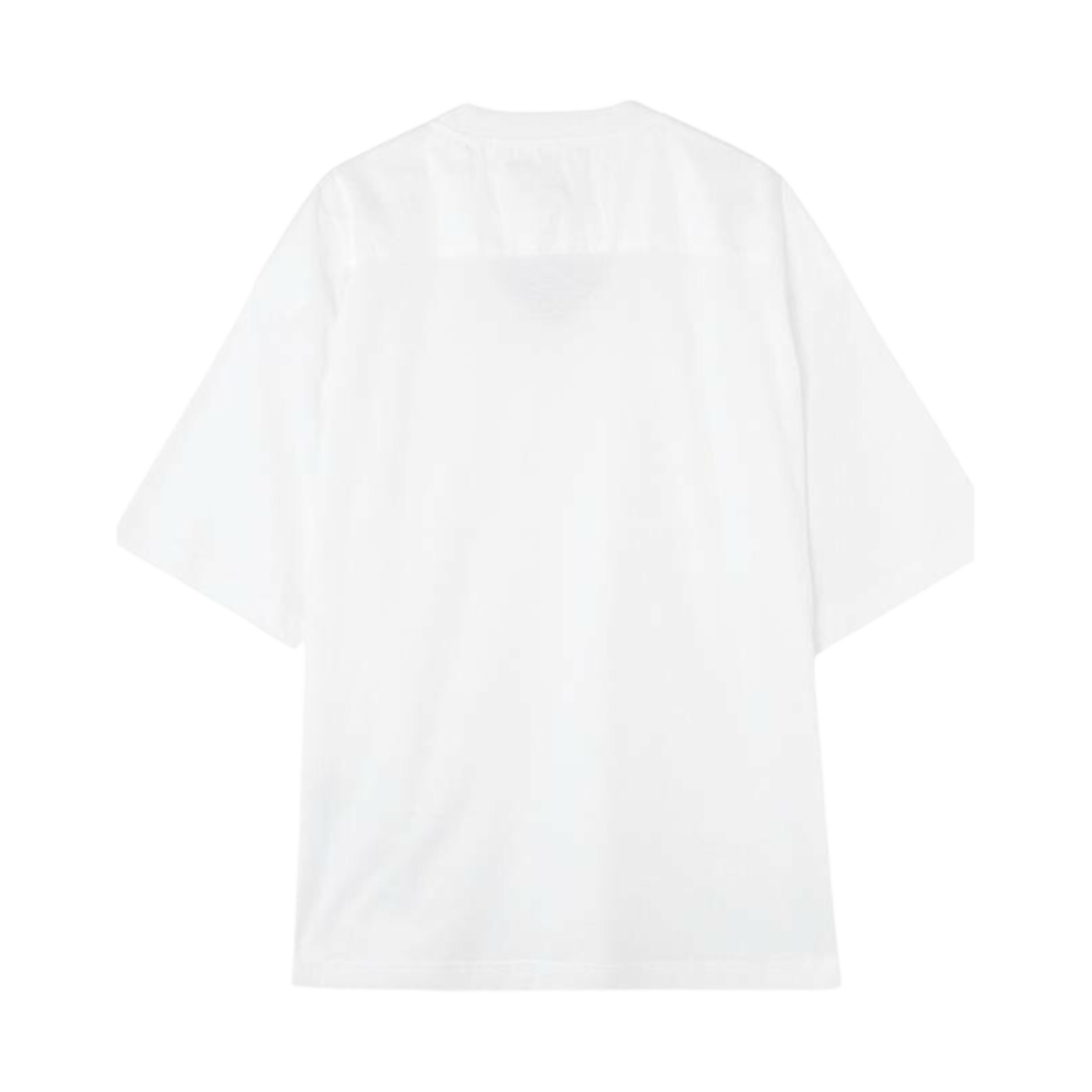 UJN838-12H4-F0009 Prada Jersey And Re-Nylon T-Shirt White