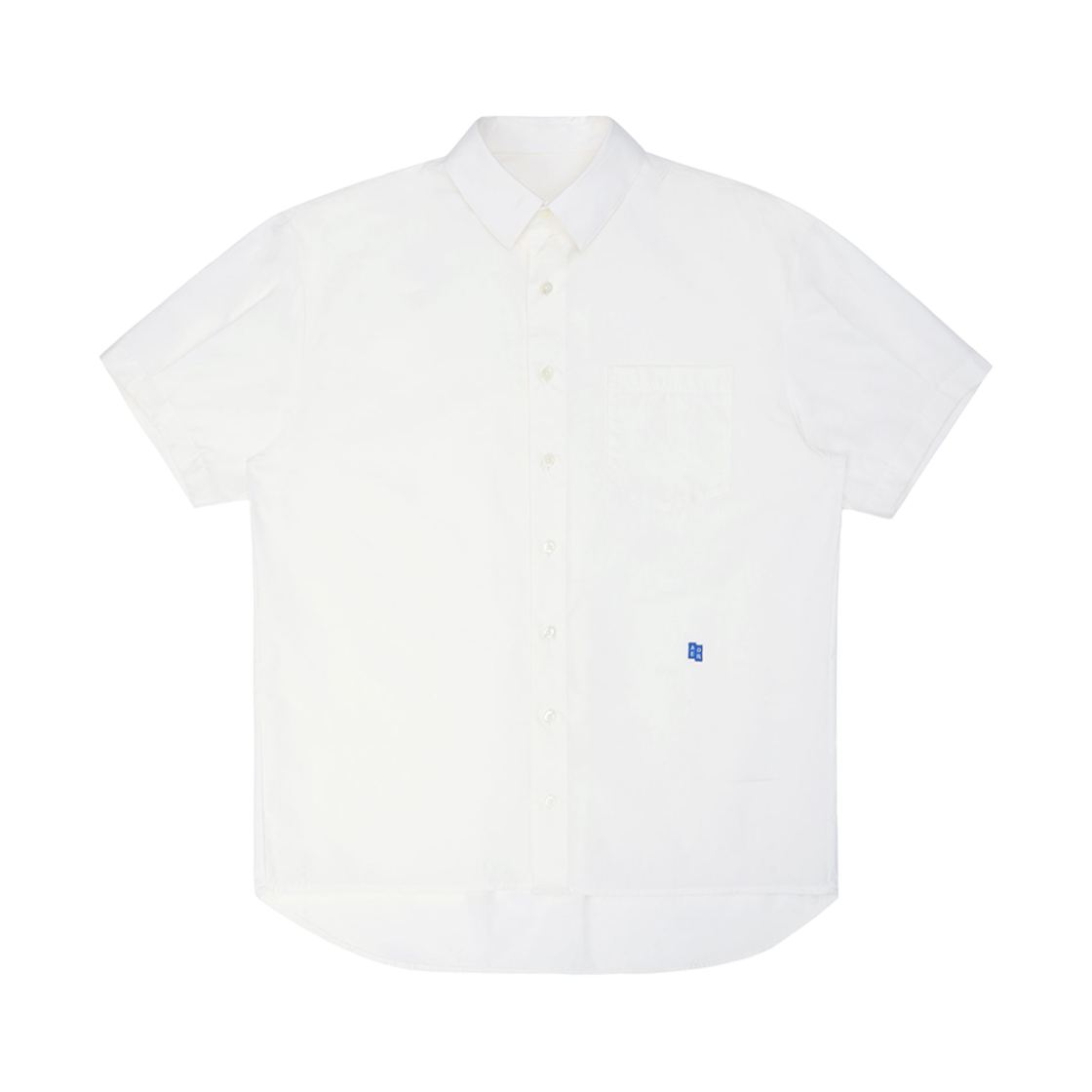 아더에러 시그니피컨트 BL 태그 하프 슬리브 셔츠 01 화이트