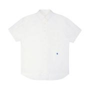 Ader Error Sig; BL Tag Half Sleeve Shirt 01 White