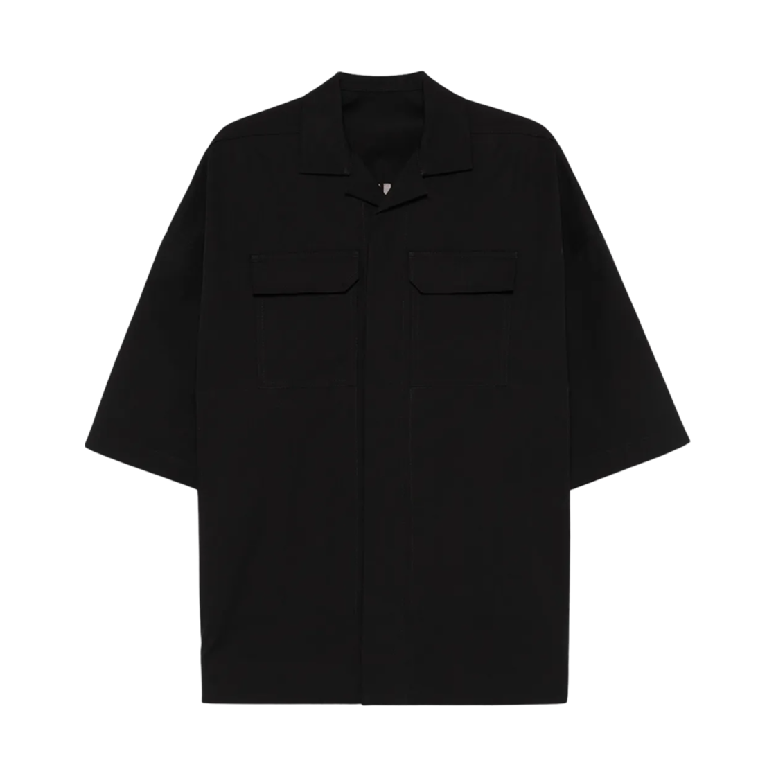 RU01E5298-TE-09 Rick Owens Magnum Tommy Shirt Black