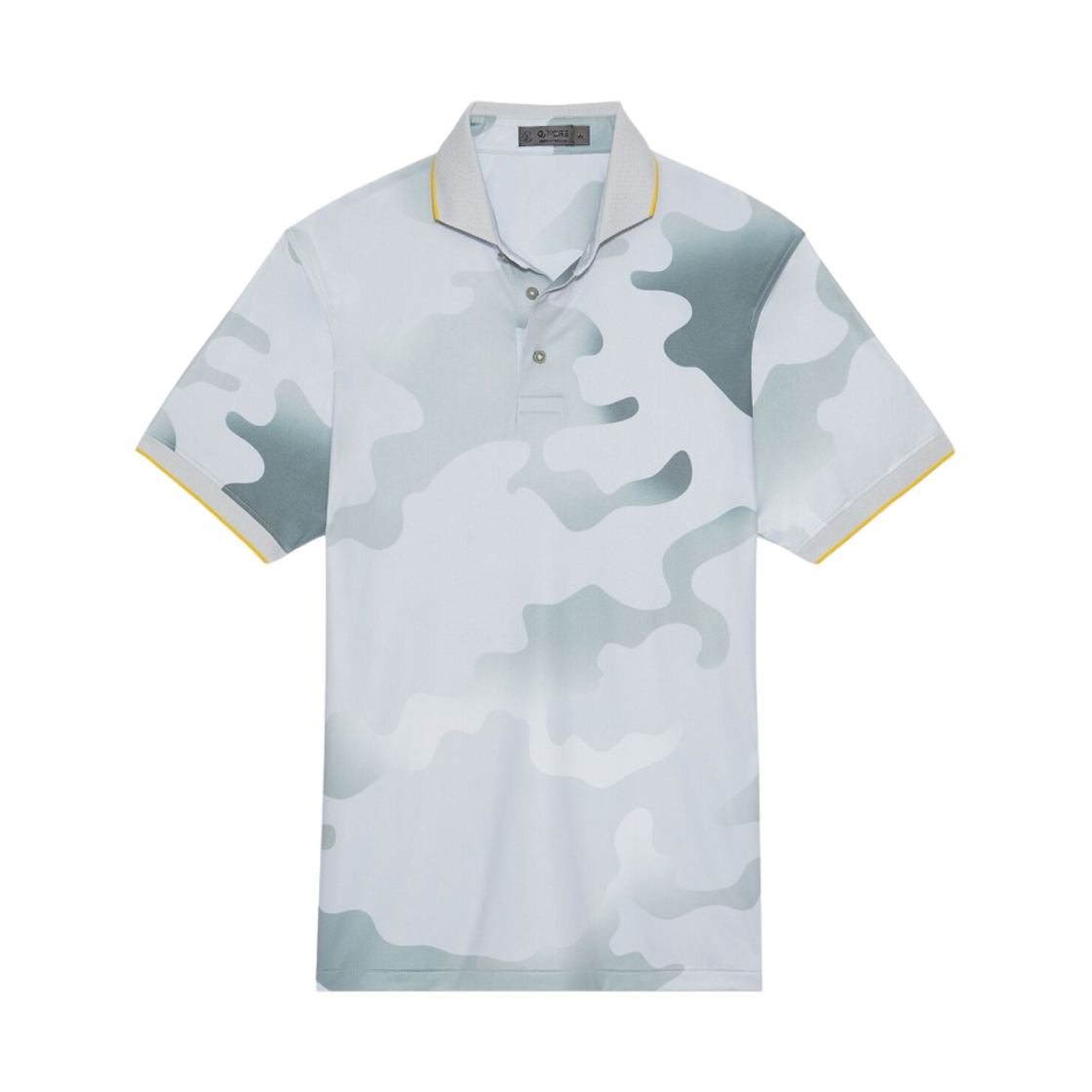 G4MS23K063 G/Fore Camo Modern Spread Rib Collar Tech Jersey Slim Fit Polo Monument