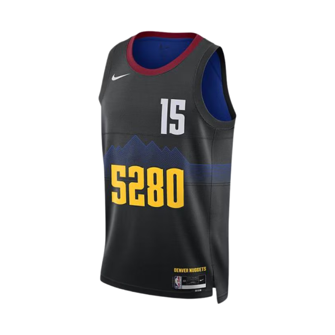 나이키 니콜라 요키치 덴버 너기츠 시티 에디션 2022/23 NBA 스윙맨 저지 블랙(Nike Nikola Jokic Denver Nuggets City Edition 2023/24 NBA Swingman Jersey Black)