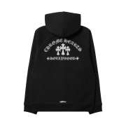 Chrome Hearts Cemetary Hollywood Zip-Up Hoodie Black