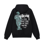 Stussy Great Future Zip Hoodie Black